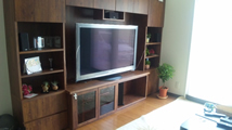 壁面テレビ収納