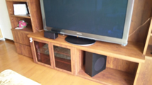壁面テレビ収納